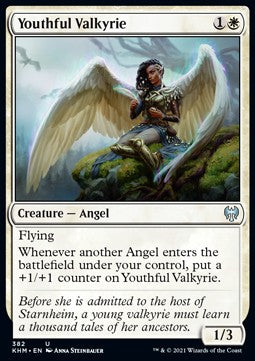 Youthful Valkyrie - Kaldheim: Extras (Uncommon) [XKHM-382]