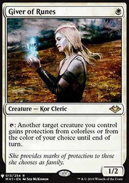Giver of Runes - The List (Rare) [ZNL-13]