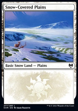 Snow-Covered Plains (V.2) - Kaldheim (Land) [KHM-277]