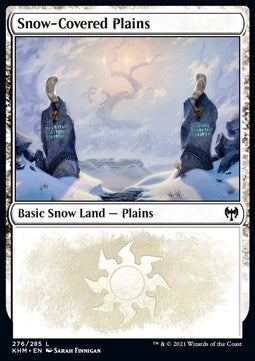 Snow-Covered Plains (V.1) - Kaldheim (Land) [KHM-276]