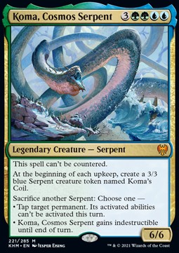 Koma, Cosmos Serpent - Kaldheim (Mythic) [KHM-221]