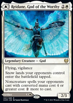 Reidane, God of the Worthy // Valkmira, Protector's Shield - Kaldheim (Rare) [KHM-21]