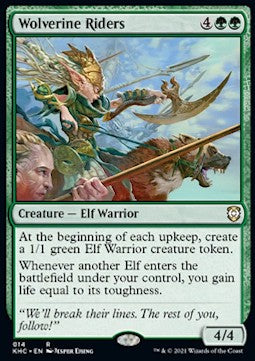 Wolverine Riders - Commander: Kaldheim (Rare) [KHC-14]