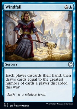 Windfall - Commander: Kaldheim (Uncommon) [KHC-46]