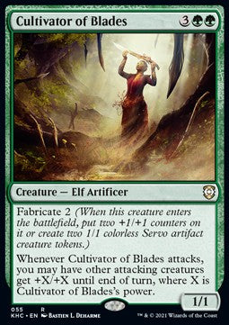 Cultivator of Blades - Commander: Kaldheim (Rare) [KHC-55]