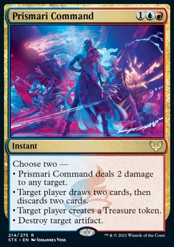 Prismari Command⁣ - Strixhaven: School of Mages⁣ (Rare)⁣ [214]