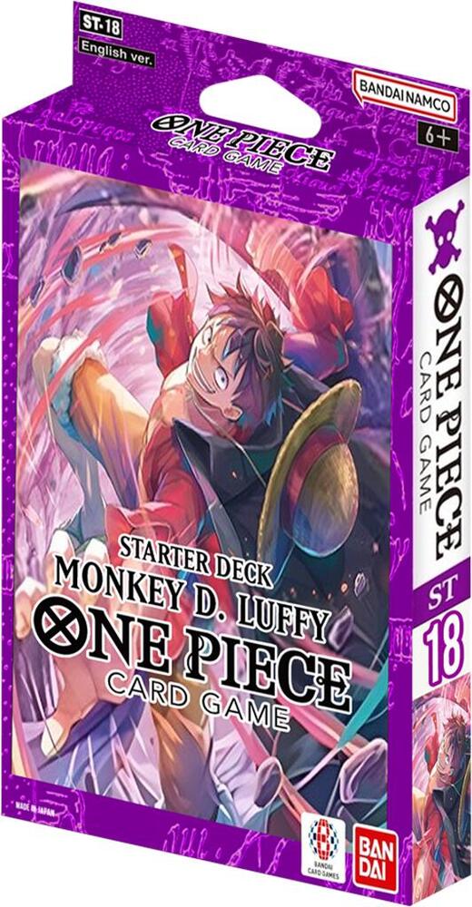 One Piece Card Game ST-18 Purple Monkey.D.Luffy Starter Deck