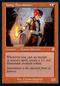 Young Pyromancer - Time Spiral Remastered: Extras (Time Shifted) [XTSR-353]