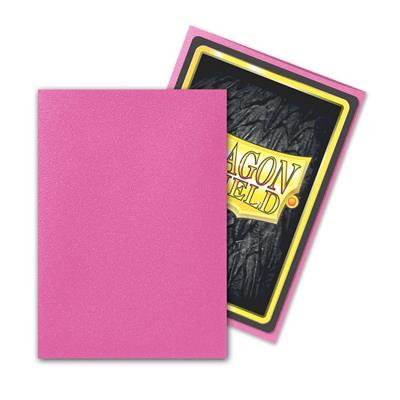 Dragon Shield 60 Matte Sleeves (Japanese Size) - Pink Diamond