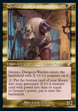 Grenzo, Dungeon Warden - Time Spiral Remastered: Extras (Time Shifted) [XTSR-378]