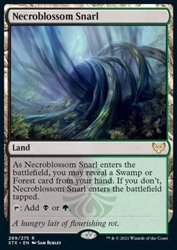 Necroblossom Snarl⁣ - Strixhaven: School of Mages⁣ (Rare)⁣ [269]