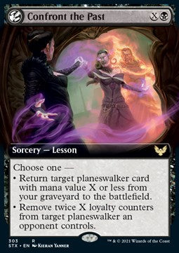 Confront the Past⁣ - Strixhaven: School of Mages: Extras⁣ (Rare)⁣ [303]
