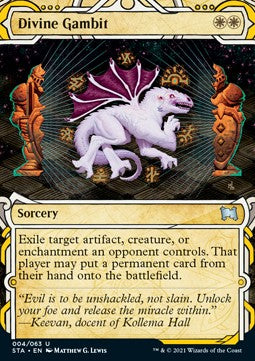 Divine Gambit (V.1)⁣ - Mystical Archive⁣ (Uncommon)⁣ [4]