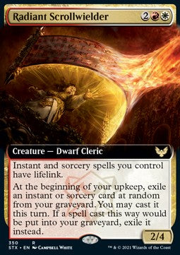 Radiant Scrollwielder - Strixhaven: School of Mages: Extras (Rare) [XSTX-350]