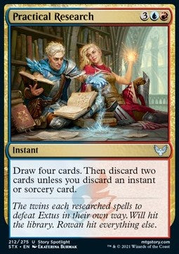 Practical Research - Strixhaven: School of Mages (Uncommon) [STX-212]