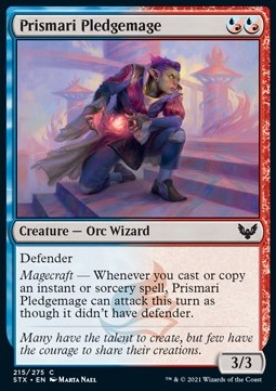 Prismari Pledgemage - Strixhaven: School of Mages (Common) [STX-215]