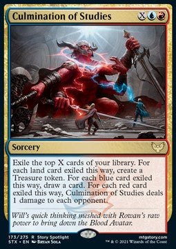 Culmination of Studies⁣ - Strixhaven: School of Mages⁣ (Rare)⁣ [173]