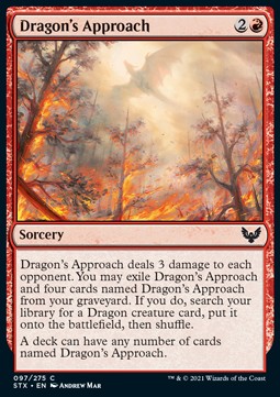 Dragon's Approach - Strixhaven: School of Mages (Common) [STX-97]