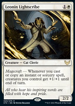 Leonin Lightscribe⁣ - Strixhaven: School of Mages⁣ (Rare)⁣ [20]