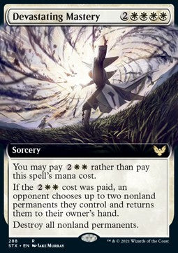 Devastating Mastery⁣ - Strixhaven: School of Mages: Extras⁣ (Rare)⁣ [288]