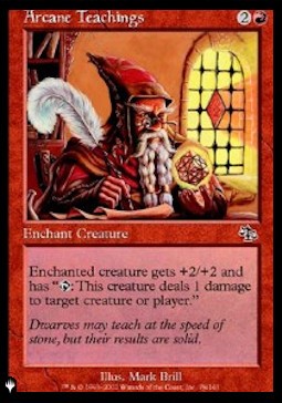 Arcane Teachings - The List (Common) [ZNL-78]