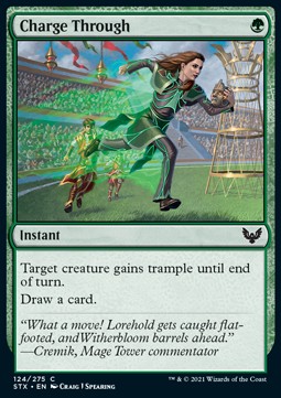 Charge Through - Strixhaven: School of Mages (Common) [STX-124]