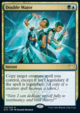 Double Major⁣ - Strixhaven: School of Mages⁣ (Rare)⁣ [179]