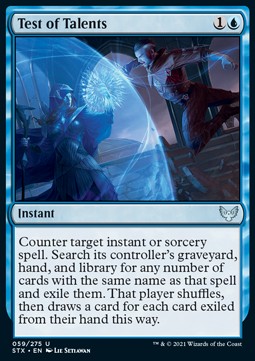 Test of Talents - Strixhaven: School of Mages (Uncommon) [STX-59]
