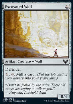 Excavated Wall - Strixhaven: School of Mages (Common) [STX-255]
