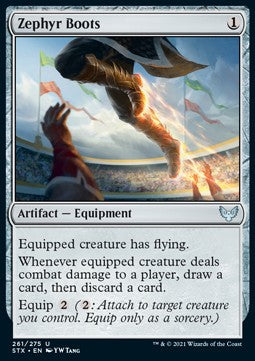 Zephyr Boots - Strixhaven: School of Mages (Uncommon) [STX-261]