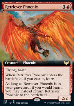 Retriever Phoenix⁣ - Strixhaven: School of Mages: Extras⁣ (Rare)⁣ [313]