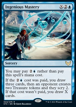 Ingenious Mastery⁣ - Strixhaven: School of Mages⁣ (Rare)⁣ [44]