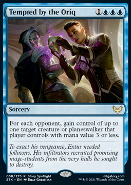Tempted by the Oriq⁣ - Strixhaven: School of Mages⁣ (Rare)⁣ [58]