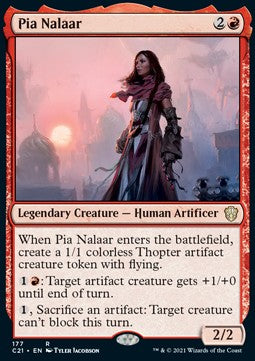 Pia Nalaar - Commander: Strixhaven (Rare) [C21-177]