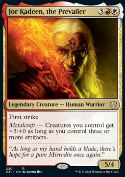 Jor Kadeen, the Prevailer - Commander: Strixhaven (Rare) [C21-220]