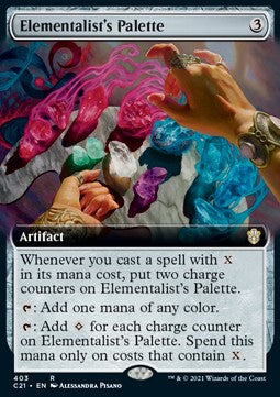Elementalist's Palette⁣ - Commander: Strixhaven: Extras⁣ (Rare)⁣ [403]