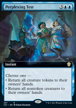 Perplexing Test⁣ - Commander: Strixhaven: Extras⁣ (Rare)⁣ [357]