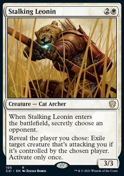 Stalking Leonin - Commander: Strixhaven (Rare) [C21-105]