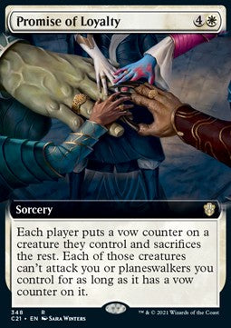 Promise of Loyalty⁣ - Commander: Strixhaven: Extras⁣ (Rare)⁣ [348]