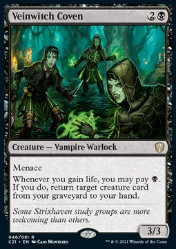 Veinwitch Coven - Commander: Strixhaven (Rare) [C21-46]