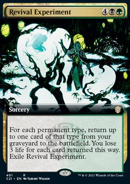 Revival Experiment⁣ - Commander: Strixhaven: Extras⁣ (Rare)⁣ [401]