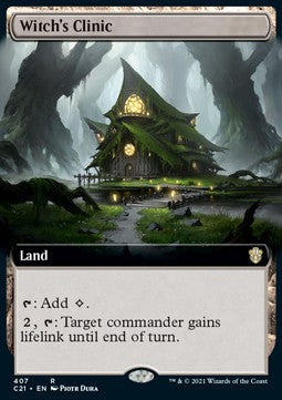 Witch's Clinic⁣ - Commander: Strixhaven: Extras⁣ (Rare)⁣ [407]