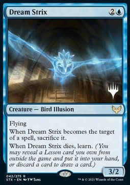 Dream Strix (V.2)⁣ - Strixhaven: School of Mages: Promos⁣ (Rare)⁣ [42]