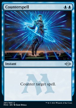 Counterspell (V.1)⁣ - Modern Horizons 2⁣ (Uncommon)⁣ [267]