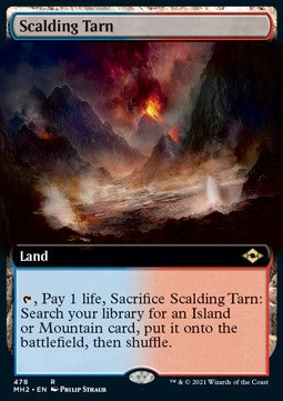 Scalding Tarn (V.3) - Modern Horizons 2: Extras (Rare) [XMH2-478]
