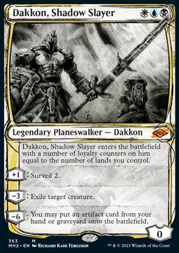 Dakkon, Shadow Slayer (V.2) - Modern Horizons 2: Extras (Mythic) [XMH2-363]