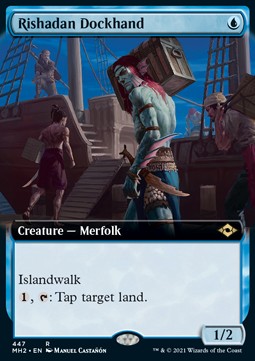 Rishadan Dockhand (V.3)⁣ - Modern Horizons 2: Extras⁣ (Rare)⁣ [447]