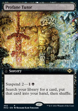 Profane Tutor (V.3) - Modern Horizons 2: Extras (Rare) [XMH2-452]