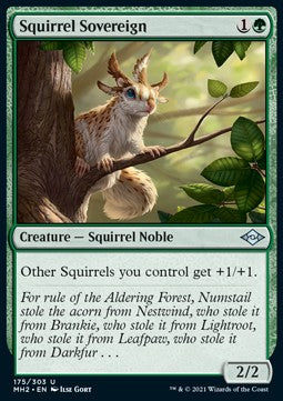 Squirrel Sovereign - Modern Horizons 2 (Uncommon) [MH2-175]