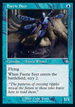Faerie Seer (V.1) - Modern Horizons: Retro Frame Cards (Uncommon) [RMH2-8]